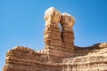 The twin rocks of Arches National Park. Royalty Free Stock Photo