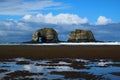 Twin Rocks at Rockaway Beach Oregon Royalty Free Stock Photo