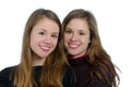 Twin sisters Royalty Free Stock Photo