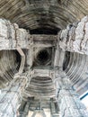 Inside view Saasbahu Temple Gwalior, India
