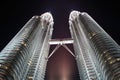 Twin tower Malaysia Royalty Free Stock Photo