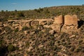 Twin Towers - Hovenweep Royalty Free Stock Photo