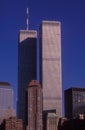 The Twin Towers Royalty Free Stock Photo