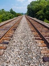 Twin Tracks Royalty Free Stock Photo