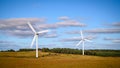 Twin Turbines at Green Rigg Wind Farm