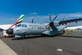 Twin-turboprop maritime patrol aircraft CASA C-295 Persuader.