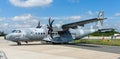 Twin-turboprop tactical military transport aircraft EADS CASA C-295M