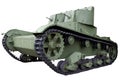 Twin-turreted light tank