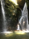 twin waterfall