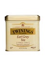 Twinings Earl Grey tea isolated