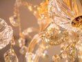 Twinkle, twinkle, crystal chandelier Royalty Free Stock Photo