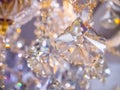 Twinkle, twinkle, crystal chandelier Royalty Free Stock Photo