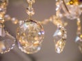 Twinkle, twinkle, crystal chandelier Royalty Free Stock Photo