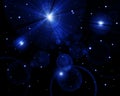 Twinkling stars Royalty Free Stock Photo