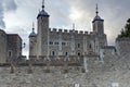 Twinlight view of Historic Tower of London, England
