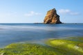 The twins on the Ondarraitz beach, Hendaye.