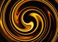 Twirl of bright explosion flash on black backgrounds Royalty Free Stock Photo