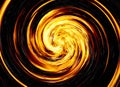 Twirl of bright explosion flash on black backgrounds. fire burst Royalty Free Stock Photo