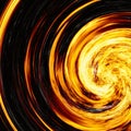 Twirl of bright explosion flash on black backgrounds. fire burst Royalty Free Stock Photo