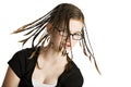 Twirly Braids Royalty Free Stock Photo