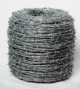 Twisted barbed wire Royalty Free Stock Photo