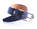 Twisted leather belt Royalty Free Stock Photo