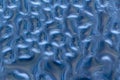 Macro photo. Abstract aqua pattern as background.