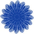 Twisted shape background. Abstract design element.