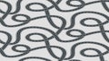 Twisted street and road seamless pattern vector isolated on background