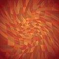 Twisted triangles background