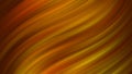 Twisted vibrant iridescent blurred gradient of orange and yellow colors with smooth movement of the gradient in the frame with