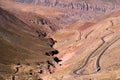 Twisting mountain road Royalty Free Stock Photo