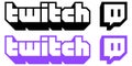 Twitch vector logo