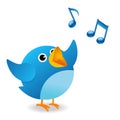 Twitter bird Royalty Free Stock Photo