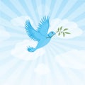 Twitter bird - peace dove