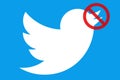 Twitter censorship and suspended disabled accounts. Budapest, HUNGARY - December 20, 2020