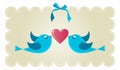 Twitter love couple birds