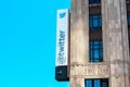 Twitter sign and logo on facade of global headquarters building at 1355 Market Street Royalty Free Stock Photo