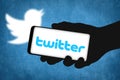 Twitter social networking company Royalty Free Stock Photo