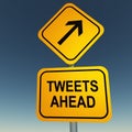 Twitter tweets ahead