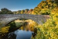 Twizel Bridge in Autumn