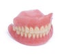 Two acrylic dentures