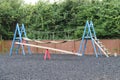 Outdoor Childrens Playground. Royalty Free Stock Photo