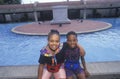 Two African-American Children at the Martin Luther King Center, Atlanta, Georgia