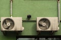 Two air conditioners Royalty Free Stock Photo