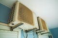 Two air conditioners Royalty Free Stock Photo