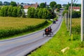 Two Amish Buggies Royalty Free Stock Photo