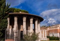 Two ancient temples in Forum Boarium Royalty Free Stock Photo