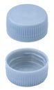 Isolated Silver Plastic Bottle Caps