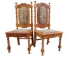 Two Antique Ornate Chairs